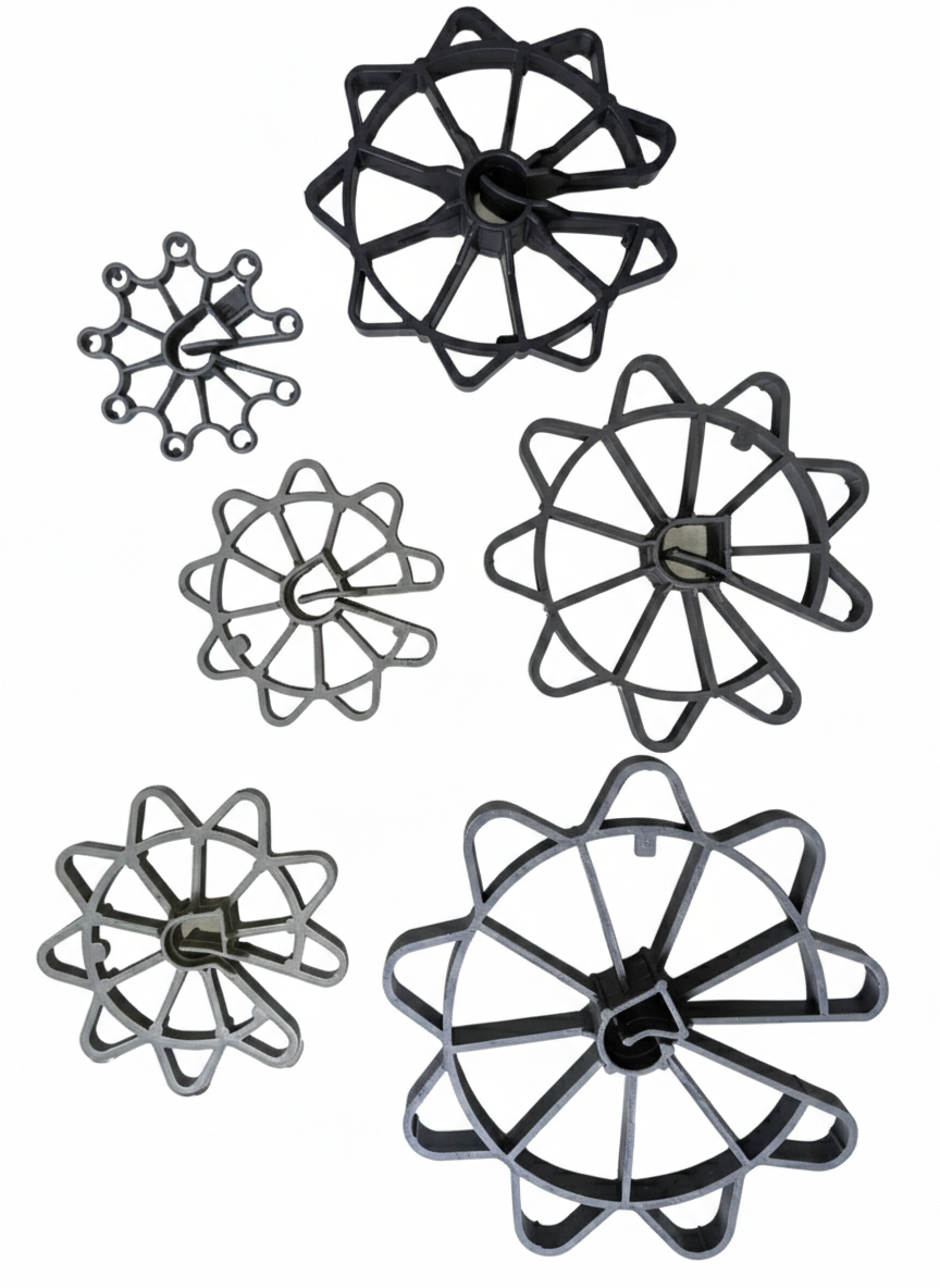 Dystans pionowy gwiazdka 50mm 8-20 op. (100szt.)