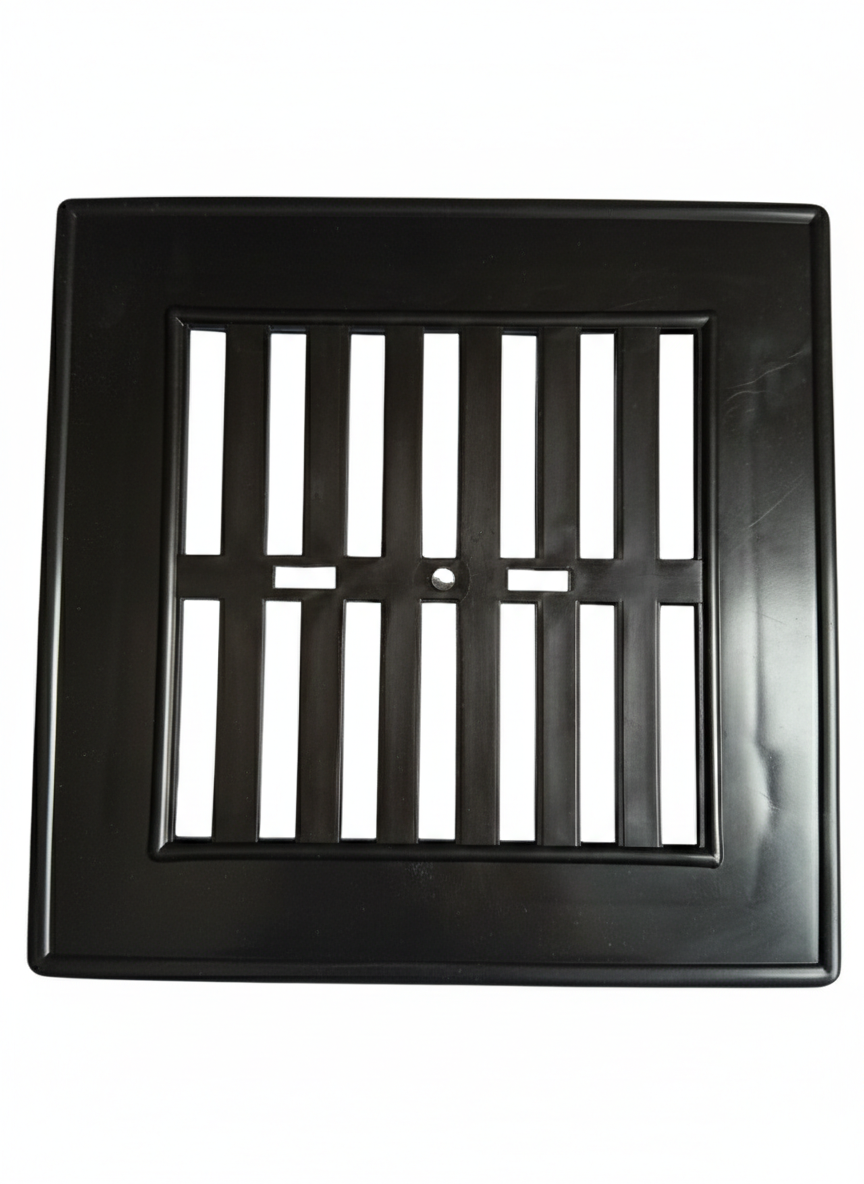 Kratka wentylacyjna 14x14cm prosta plastik