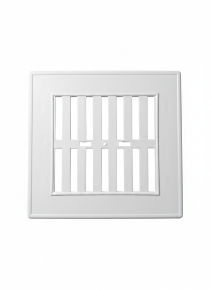 Kratka wentylacyjna 14x14cm prosta plastik