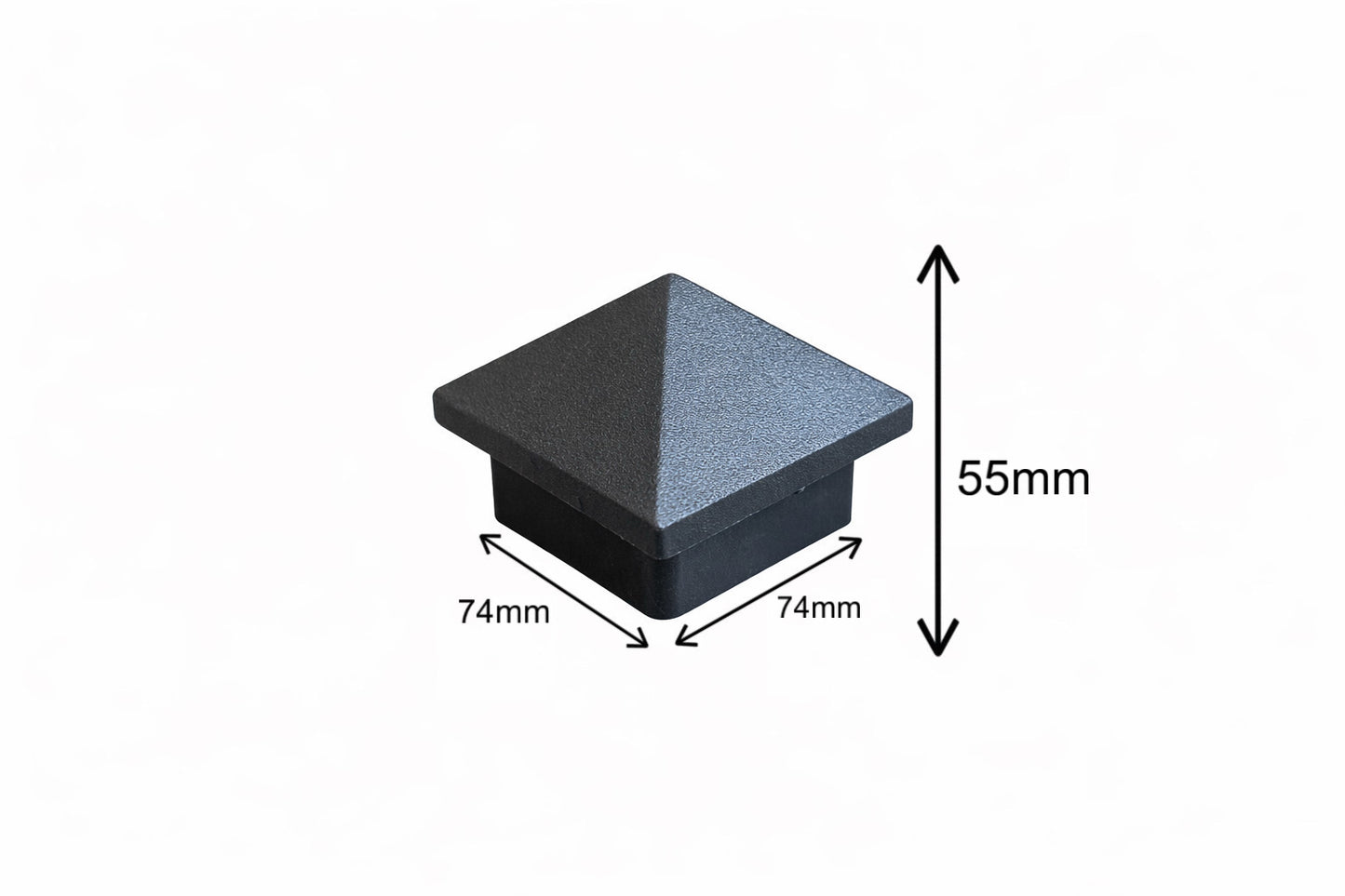 Daszek na słupek 80x80 (2szt.)