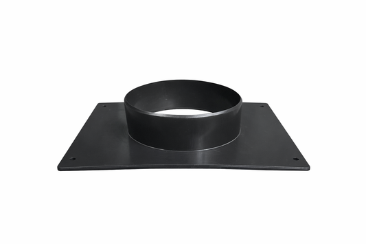 Redukcja kominowa wentylacyjna płaska 205x157mm fi 110mm